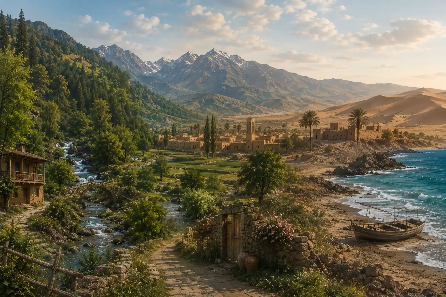 روستای مزرعه بالا